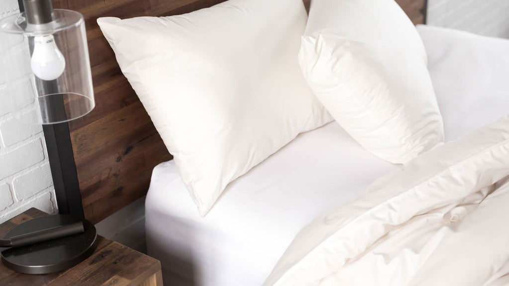 All-Natural Wool-Filled Bed Pillows